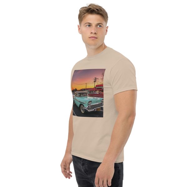 1950's Car Unisex classic tee - Image 10
