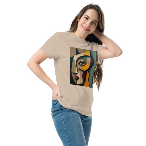 Single Abstract Face Unisex classic tee - Image 12