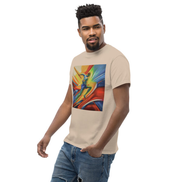 Abstract Male Runner Unisex classic tee - Image 12