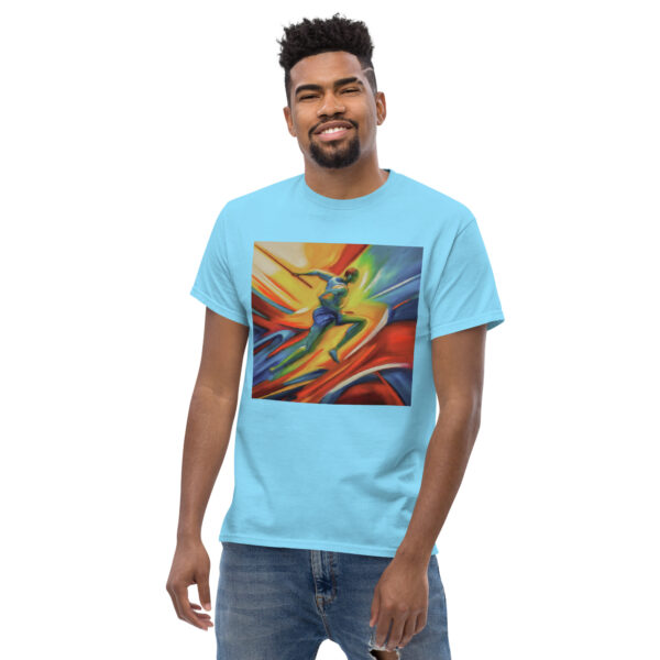 Abstract Male Runner Unisex classic tee - Image 13