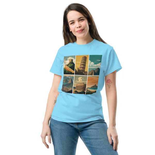 Travel Unisex classic tee - Image 13