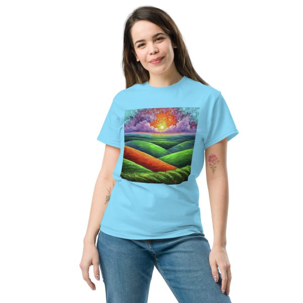 Artistic Landscape Unisex classic tee - Image 13