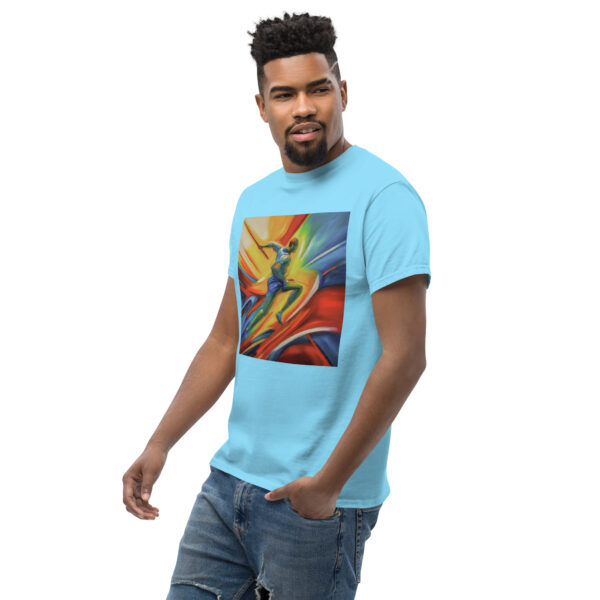 Abstract Male Runner Unisex classic tee - Image 14