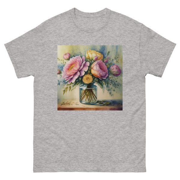 Flower Watercolor Unisex classic tee - Image 8