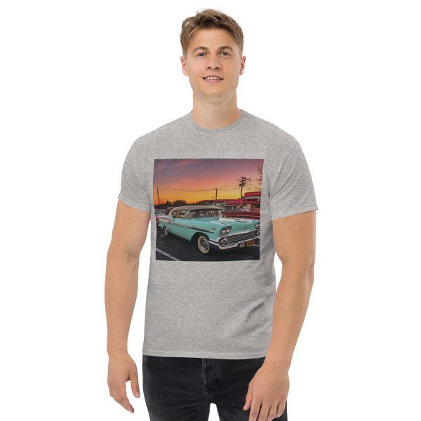 1950's Car Unisex classic tee - Image 7