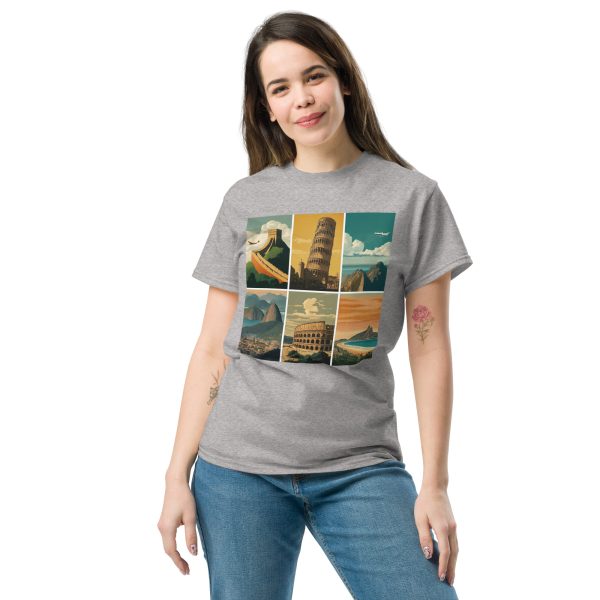 Travel Unisex classic tee - Image 9