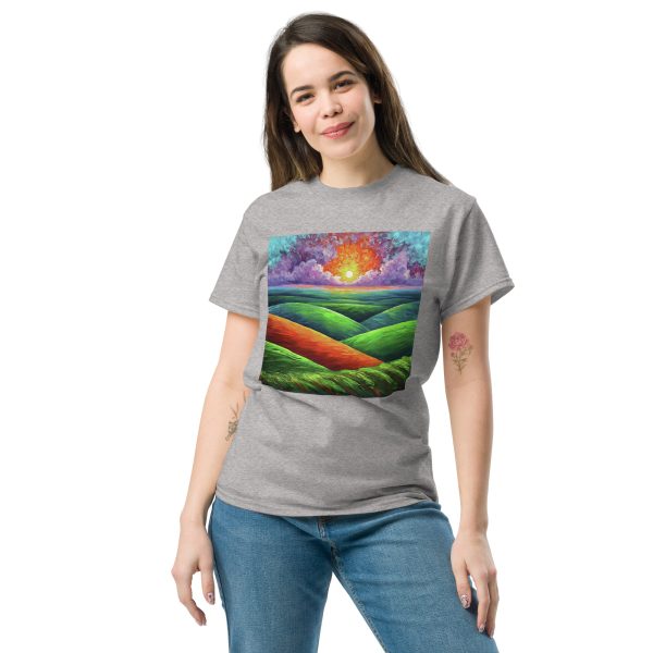 Artistic Landscape Unisex classic tee - Image 9