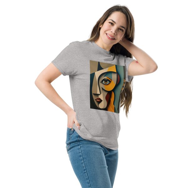 Single Abstract Face Unisex classic tee - Image 10