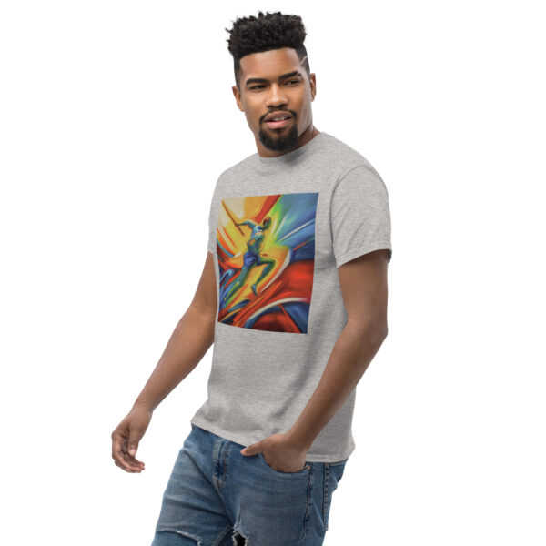Abstract Male Runner Unisex classic tee - Image 10