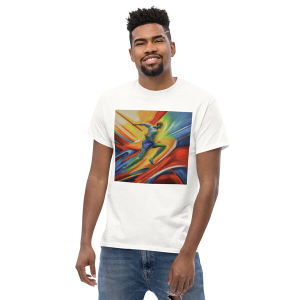 Abstract Male Runner Unisex classic tee - Image 21