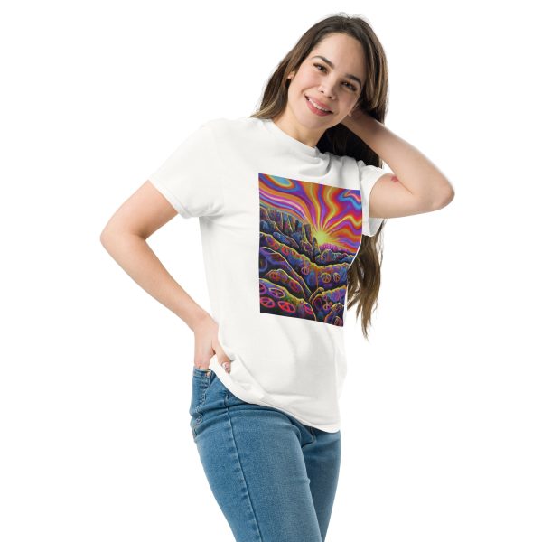 Peace Signs Unisex classic tee - Image 4