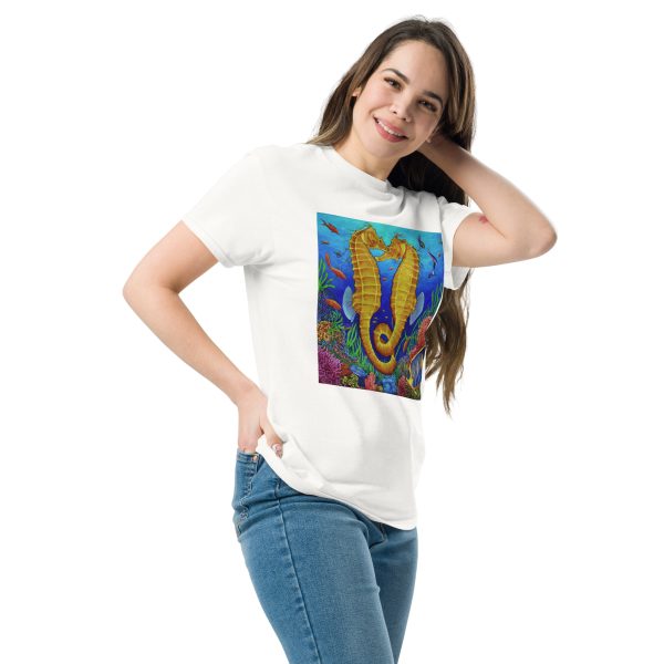 Seahorses Unisex classic tee - Image 14