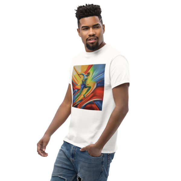 Abstract Male Runner Unisex classic tee - Image 22