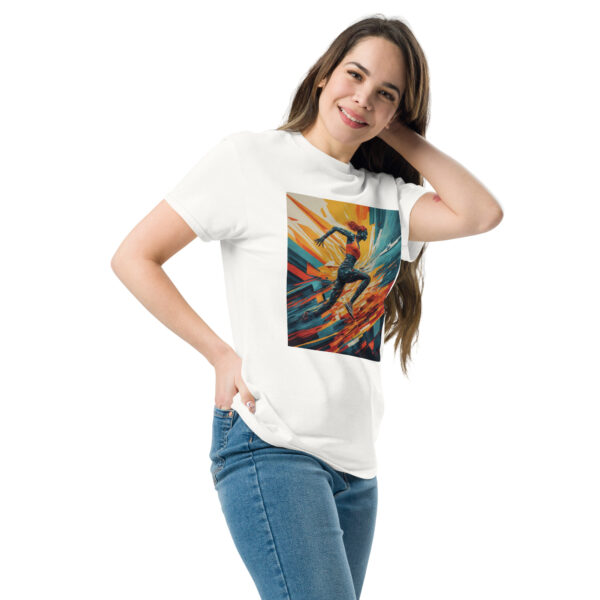 Abstract Female Runner Unisex classic tee - Image 22