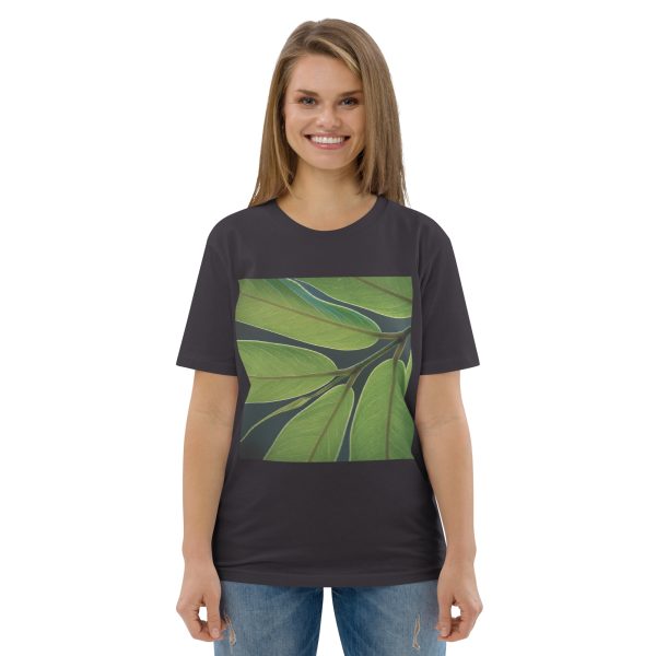 Leaves Unisex organic cotton t-shirt