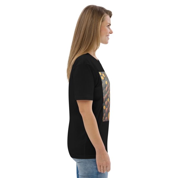 Polka Dots Unisex organic cotton t-shirt - Image 4