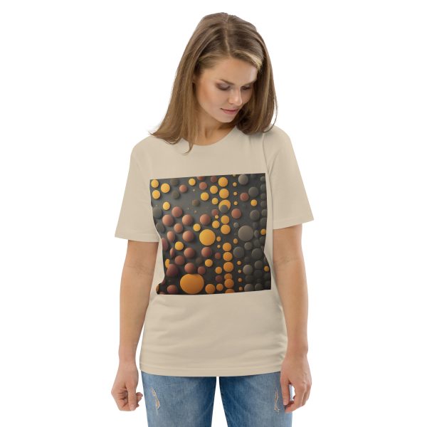 Polka Dots Unisex organic cotton t-shirt - Image 7