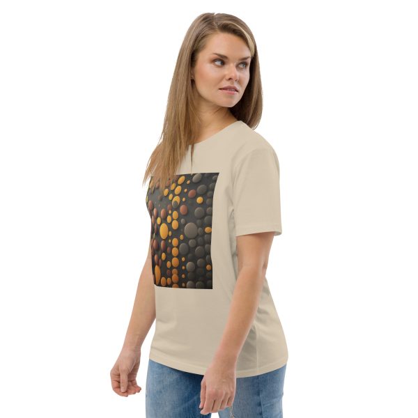 Polka Dots Unisex organic cotton t-shirt - Image 8