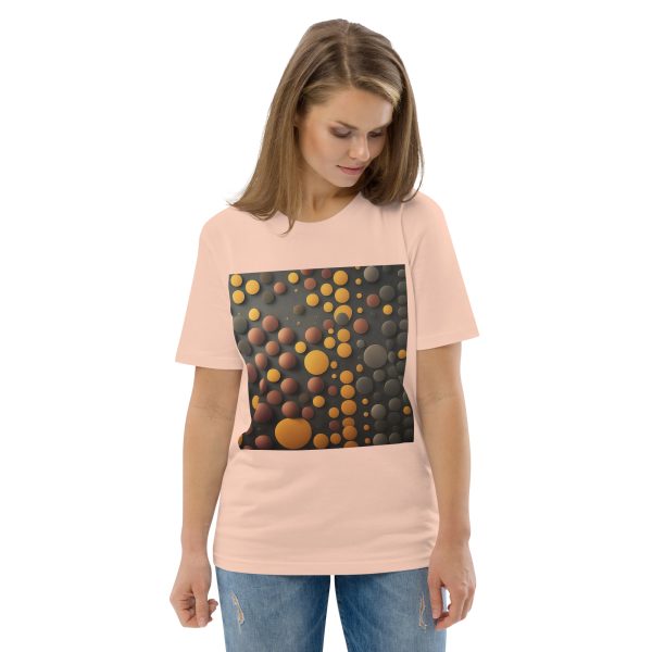 Polka Dots Unisex organic cotton t-shirt - Image 11