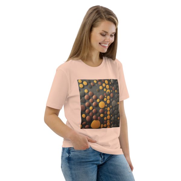 Polka Dots Unisex organic cotton t-shirt - Image 12