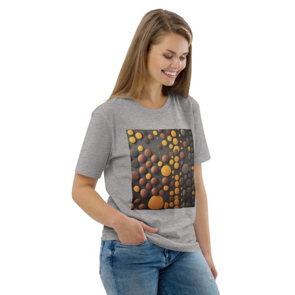 Polka Dots Unisex organic cotton t-shirt - Image 6