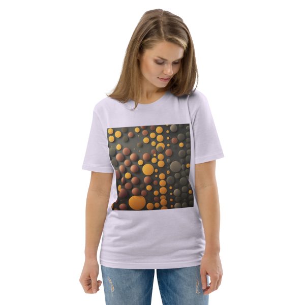 Polka Dots Unisex organic cotton t-shirt - Image 15