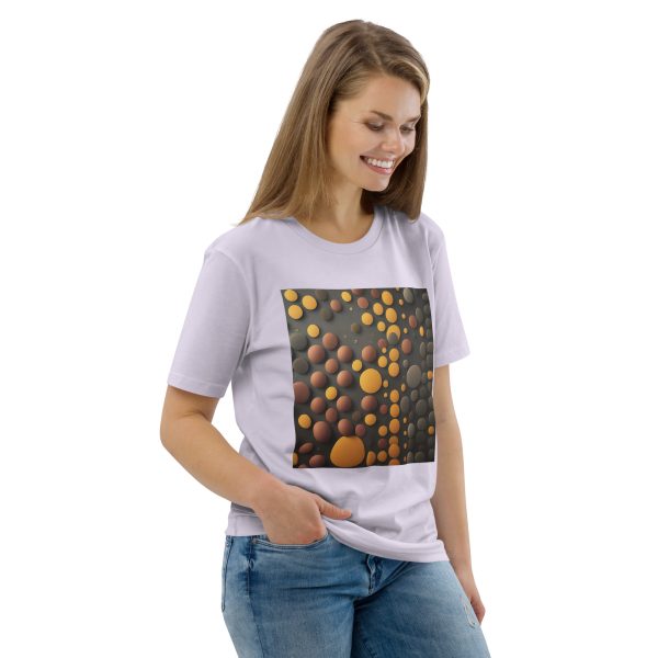 Polka Dots Unisex organic cotton t-shirt - Image 16