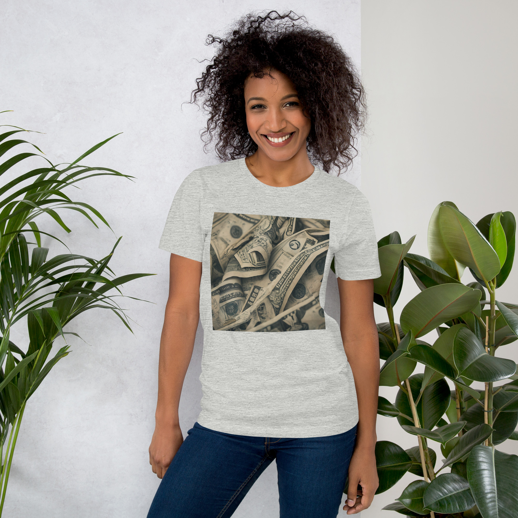 Dollar Bills Unisex t-shirt