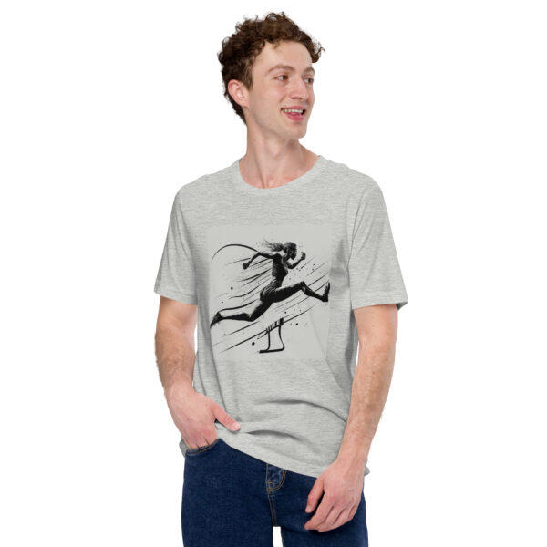 Runner Silhouette Unisex t-shirt - Image 2