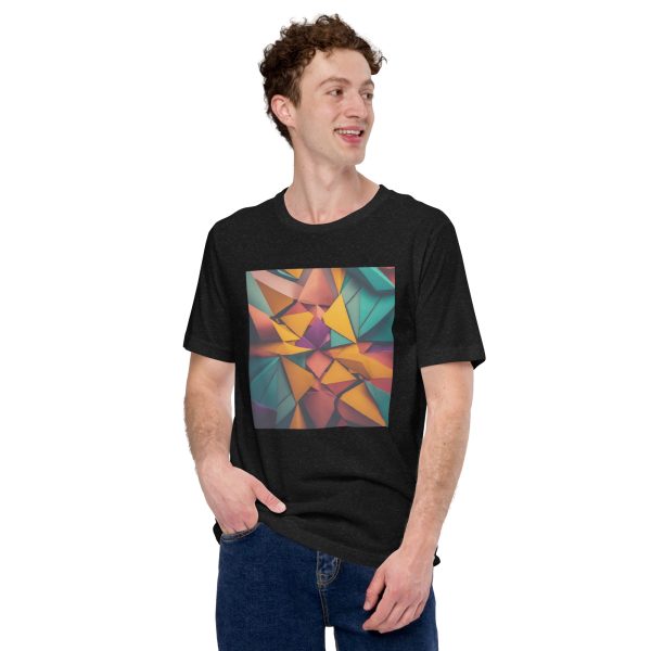 Symmetrical Triangles Unisex t-shirt - Image 2