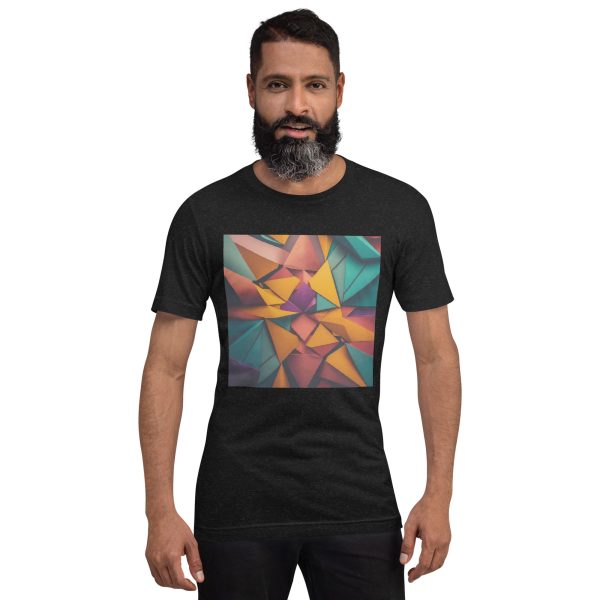 Symmetrical Triangles Unisex t-shirt - Image 3
