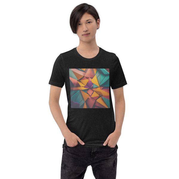 Symmetrical Triangles Unisex t-shirt - Image 4