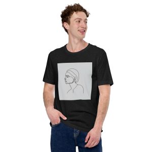 Line Art Portrait Unisex t-shirt