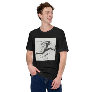 Runner Silhouette Unisex t-shirt