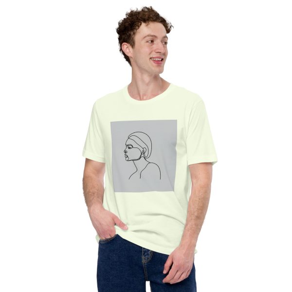 Line Art Portrait Unisex t-shirt - Image 12