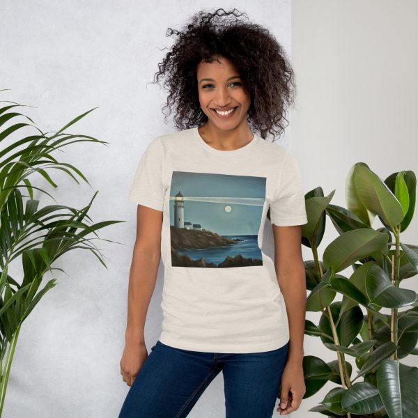 Minimalist Lighthouse Unisex t-shirt - Image 8