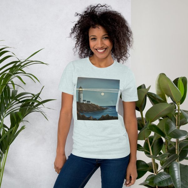 Minimalist Lighthouse Unisex t-shirt - Image 9