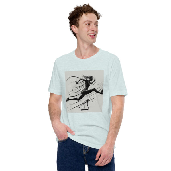 Runner Silhouette Unisex t-shirt - Image 8