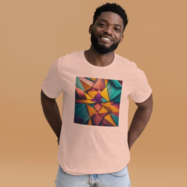 Symmetrical Triangles Unisex t-shirt - Image 8