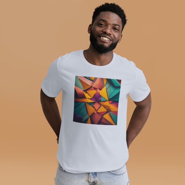 Symmetrical Triangles Unisex t-shirt - Image 14
