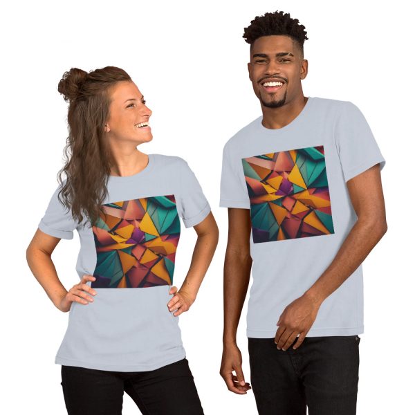 Symmetrical Triangles Unisex t-shirt - Image 16