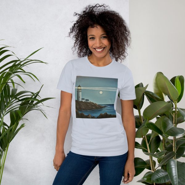 Minimalist Lighthouse Unisex t-shirt - Image 4