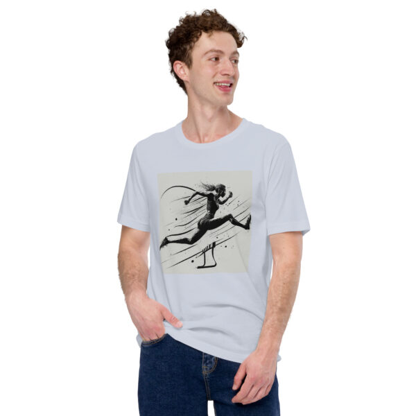 Runner Silhouette Unisex t-shirt - Image 3