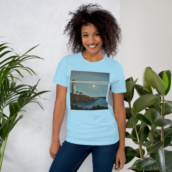 Minimalist Lighthouse Unisex t-shirt - Image 5