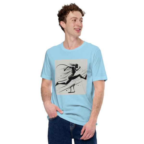Runner Silhouette Unisex t-shirt - Image 4