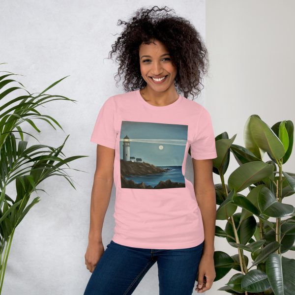 Minimalist Lighthouse Unisex t-shirt - Image 2