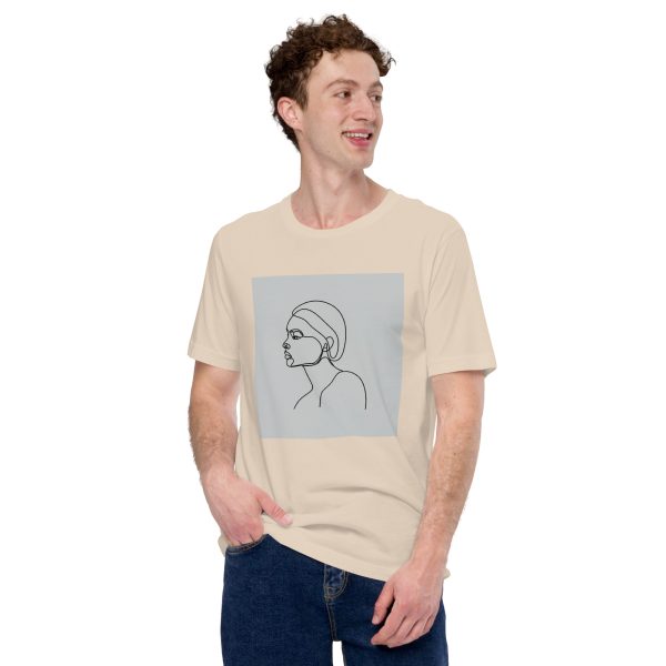 Line Art Portrait Unisex t-shirt - Image 5