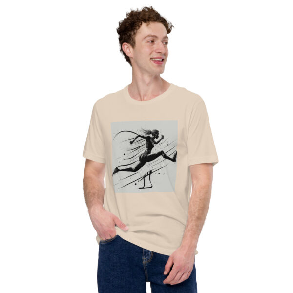 Runner Silhouette Unisex t-shirt - Image 5