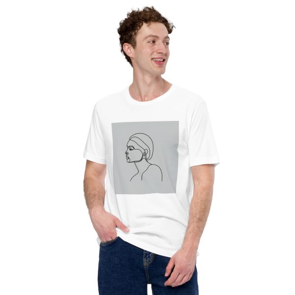 Line Art Portrait Unisex t-shirt - Image 13