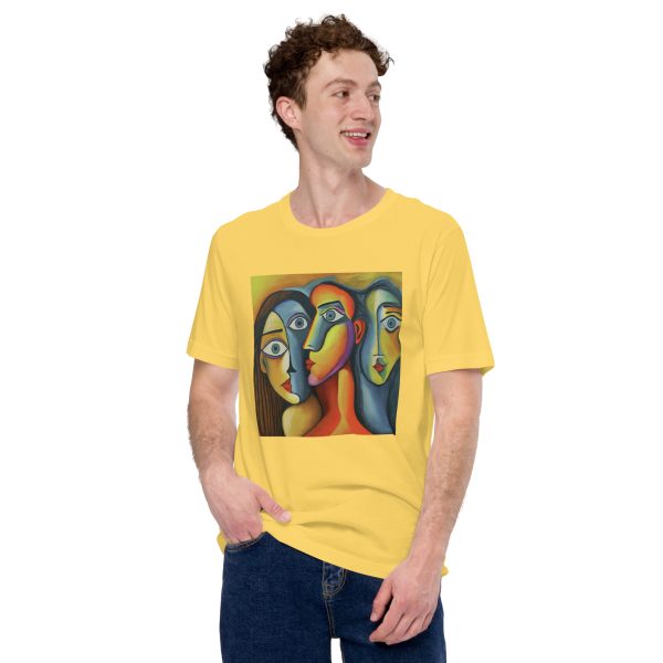 Abstract Human Faces Unisex t-shirt - Image 6